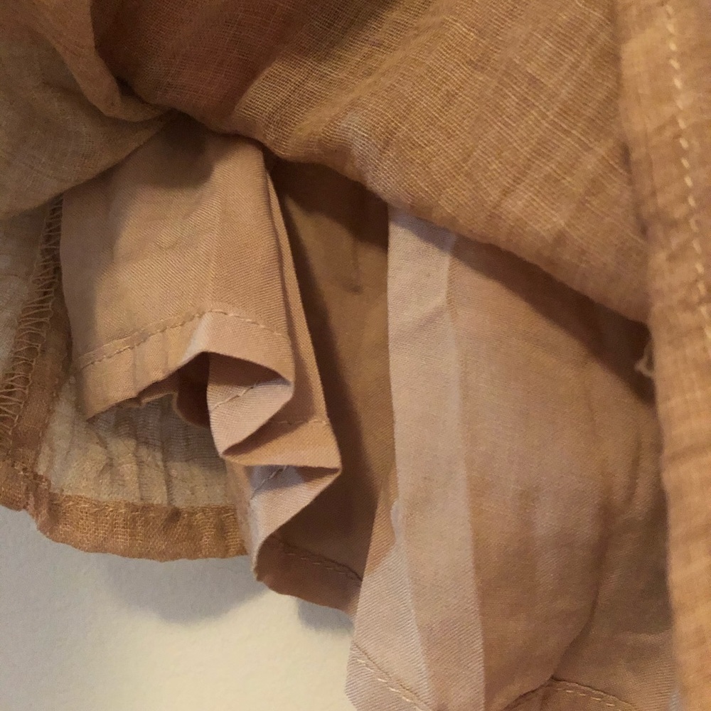 SOLD. LUSH clothing beige romper - Picture 6 of 8